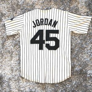 CLASSIC Michael Jordan MLB Birmingham Barons #45